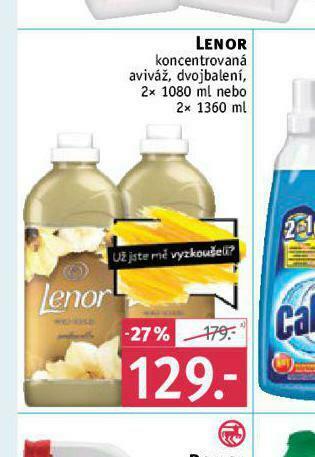 Rossmann Lenor aviváž nabídka