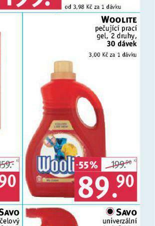 Rossmann Woolite speciální prací prostředek nabídka