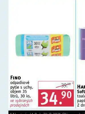 Rossmann Fino odpadkové pytle s uchy nabídka