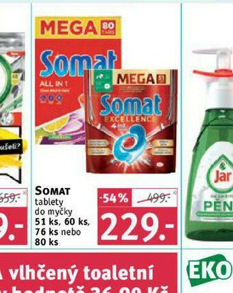 Rossmann Somat tablety do myčky nabídka