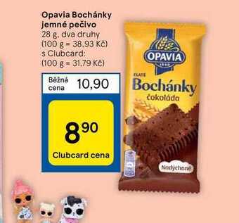 Tesco Opavia bochánky jemné pečivo 28 g nabídka