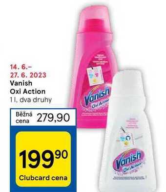 Tesco Vanish oxi action 1 l nabídka