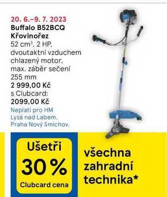 Tesco Buffalo b52bcq křovinořez nabídka
