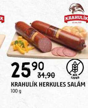Terno Krahulík herkules salám 100 g nabídka