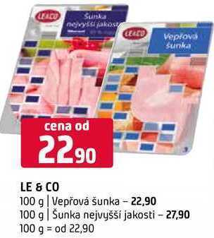 Terno Le & co 100 g nabídka
