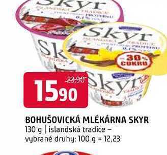 Terno Bohušovická mlékárna skyr 130 g nabídka