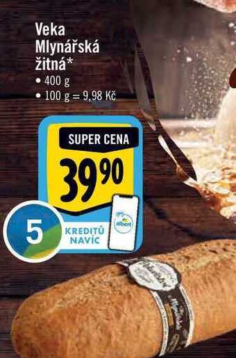 Albert Veka mlynářská žitná 400 g nabídka