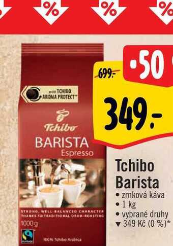 Albert Tchibo barista • zrnková káva • 1 kg nabídka