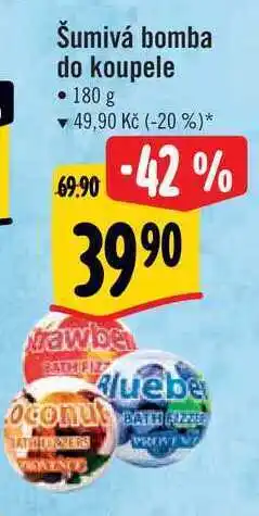 Albert Šumivá bomba do koupele 180 g nabídka
