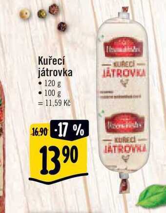 Albert Kuřecí játrovka 120 g nabídka