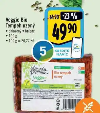 Albert Veggie bio tempeh uzený • chlazený • balený • 190 g nabídka