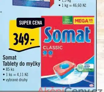 Albert Somat tablety do myčky • 85 ks nabídka