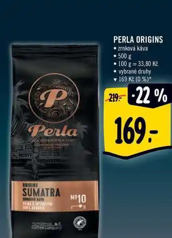 Albert Perla origins • zrnková káva • 500 g nabídka