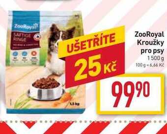 Billa Zooroyal kroužky pro psy 1500 g nabídka