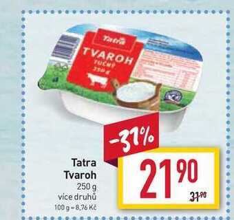 Billa Tatra tvaroh 250 g nabídka