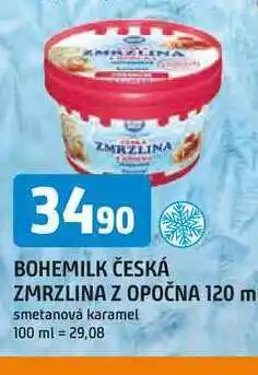 Bohemilk česká zmrzlina z opočna 120 m