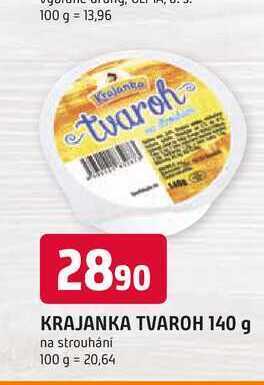 Trefa Krajanka tvaroh 140 g na strouhání nabídka