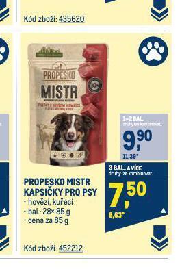 Makro Propesko mistr kapsičky pro psy nabídka