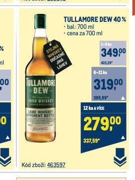 Makro Tullamore d.e.w. nabídka
