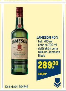 Makro Jameson nabídka