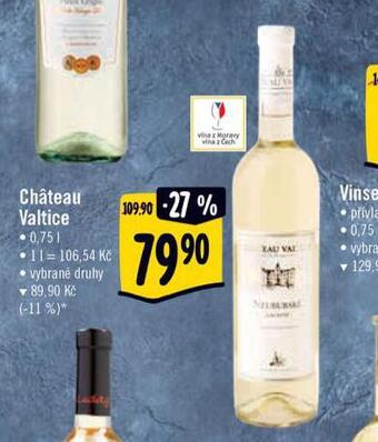 Albert Chateau valtice nabídka