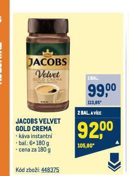 Makro Káva jacobs nabídka