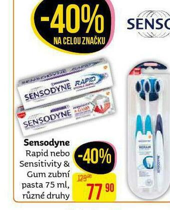 Teta Sensodyne zubní pasta nabídka