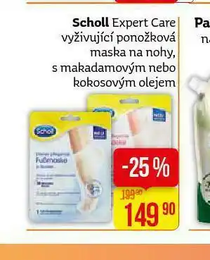 Teta Scholl expert care ponožková maska nabídka