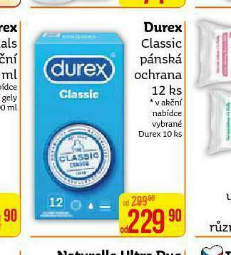 Teta Durex classic pánská ochrana nabídka