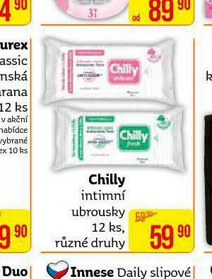 Teta Chilly intimní ubrousky nabídka