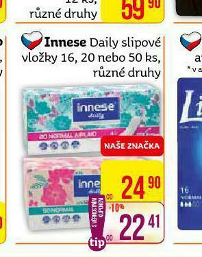 Innese daily slipové vložky