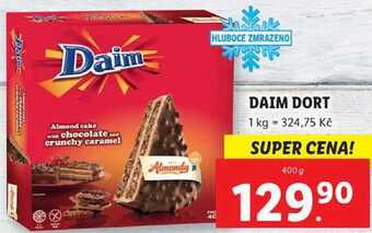 Lidl Daim dort, 400 g nabídka