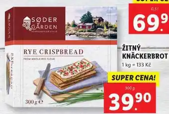 Lidl Žitný knäckerbrot, 300 g nabídka
