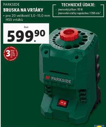 Lidl Bruska na vrtáky nabídka