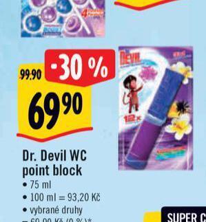 Albert Dr. devil wc point block nabídka