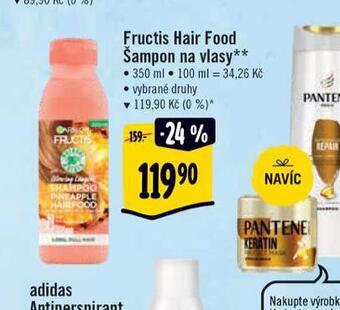 Albert Fructis hair food šampon nabídka