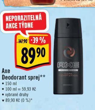 Albert Axe deodorant sprej nabídka