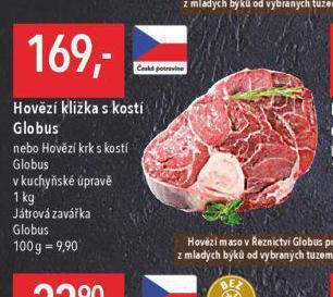 Globus Hovězí kližka s kostí nabídka