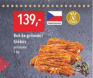 Globus Bok ke grilování nabídka