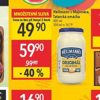 Globus Hellmann's tatarská omáčka nabídka