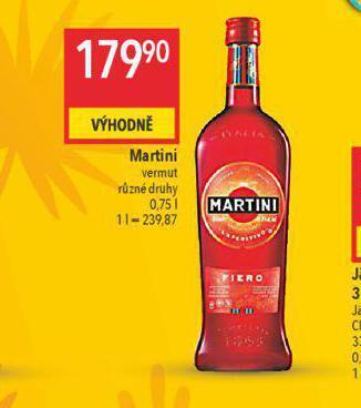 Globus Martini nabídka