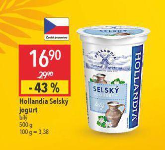 Globus Hollandia selský jogurt nabídka
