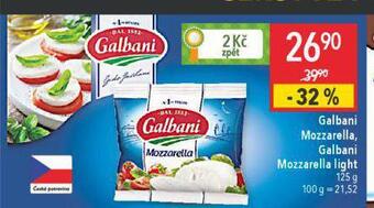 Globus Galbani mozzarella sýr nabídka