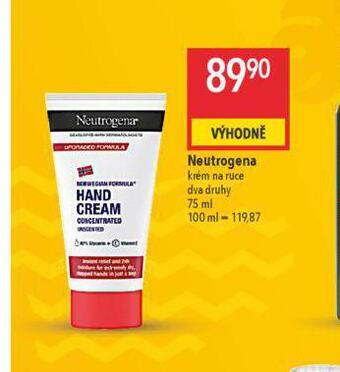 Globus Neutrogena krém na ruce nabídka
