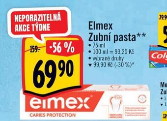 Albert Elmex zubní pasta nabídka