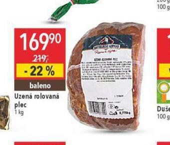 Globus Uzená rolovaná plec nabídka