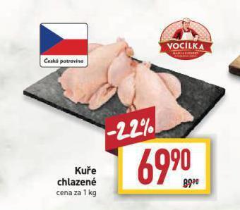Billa Kuře chlazené nabídka