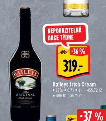 Albert Baileys irish cream nabídka