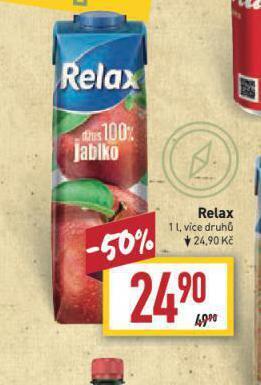 Billa Relax nabídka