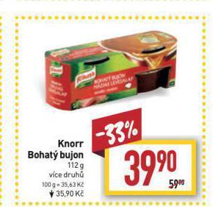 Billa Knorr bohatý bujón nabídka